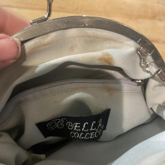 Bella Collection Silver Purse With An Extra Chain - Picture 4 of 6